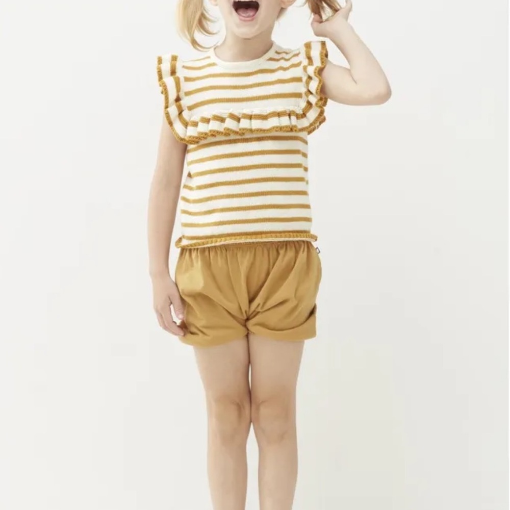 OEUF GIRLS KNIT TOP SIZE 12M
